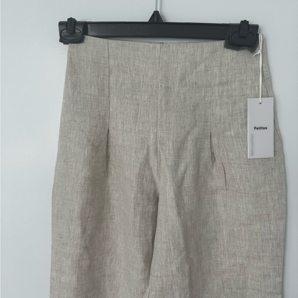 reformation petite linen pants